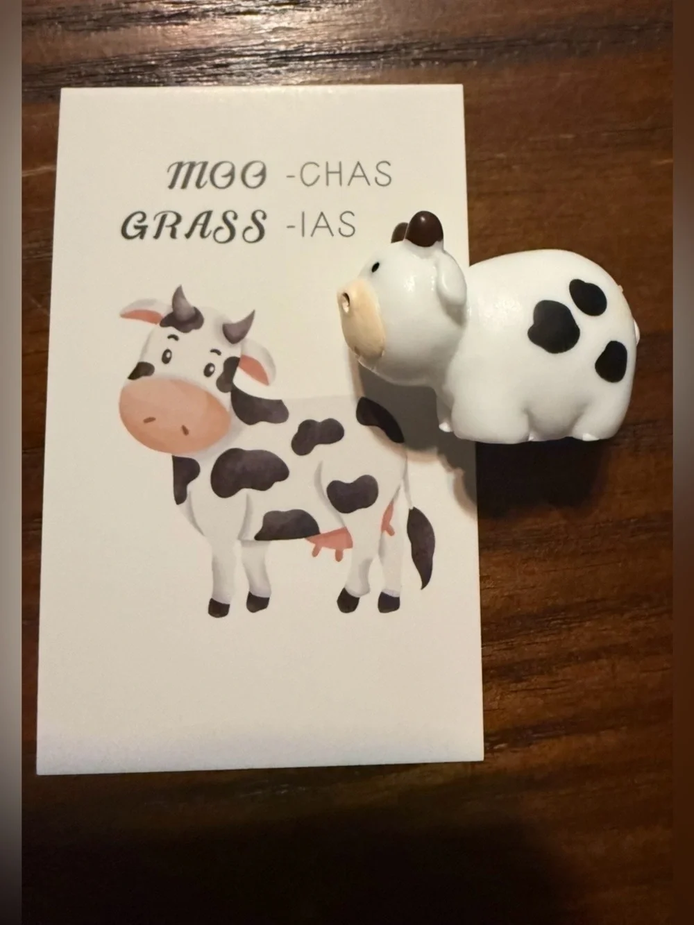 $2 Cow Card Set $2 WITH ANY $10 Order or more